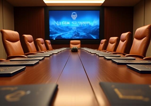 Modern financial conference hall in Manila